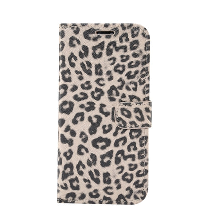 Leopard Pattern Horizontal Flip PC + PU Leather Case with Holder & Card Slots & Wallet For iPhone 13 Pro Max(Brown)-garmade.com