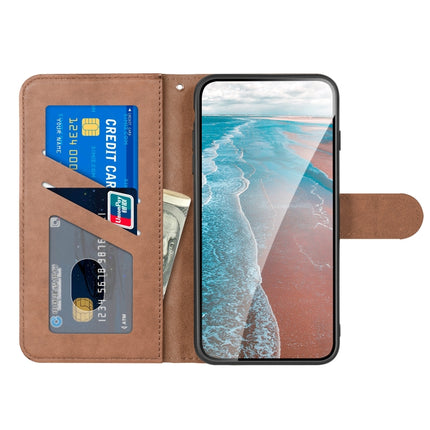 For Xiaomi Redmi Note 8 Pro Sika Deer Embossing Pattern Horizontal Flip PU Leather Case with Holder & Card Slot & Wallet & Photo Frame(Brown)-garmade.com