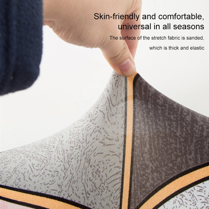Elastic All-inclusive Single Semicircle Printed Sofa Cover(A Prosperous)-garmade.com
