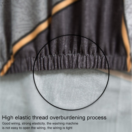 Elastic All-inclusive Single Semicircle Printed Sofa Cover(Forest Story)-garmade.com