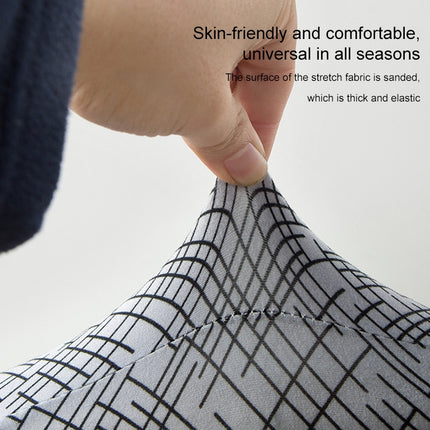Elastic All-inclusive Single Semicircle Printed Sofa Cover(Urban Life)-garmade.com