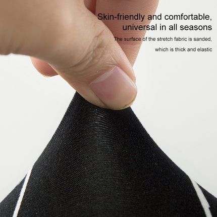 Elastic All-inclusive Single Semicircle Printed Sofa Cover(Plum)-garmade.com