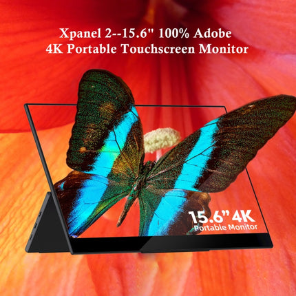 GMK KD2 3840x2160P 4K 15.6 inch IPS Capacitive Touch Screen Monitor with Dual Speakers, UK Plug-garmade.com