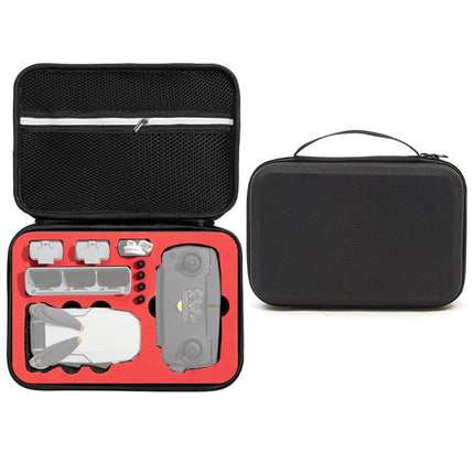 For DJI Mini SE Shockproof Nylon Carrying Hard Case Storage Bag, Size: 21.5 x 29.5 x 10cm(Black + Red Liner)-garmade.com