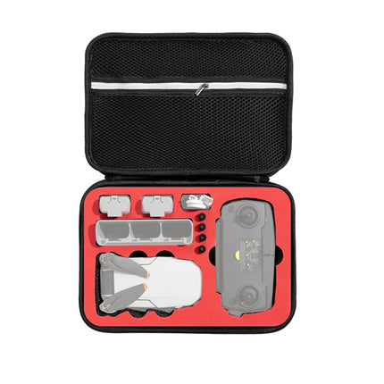 For DJI Mini SE Shockproof Nylon Carrying Hard Case Storage Bag, Size: 21.5 x 29.5 x 10cm(Black + Red Liner)-garmade.com