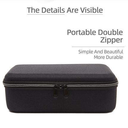 For DJI Mini SE Shockproof Nylon Carrying Hard Case Storage Bag, Size: 21.5 x 29.5 x 10cm(Black + Black Liner)-garmade.com