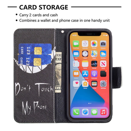 Colored Drawing Pattern Horizontal Flip Leather Case with Holder & Card Slots & Wallet For iPhone 13 mini(Smirk)-garmade.com