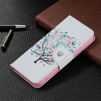Colored Drawing Pattern Horizontal Flip Leather Case with Holder & Card Slots & Wallet For iPhone 13(Tree)-garmade.com