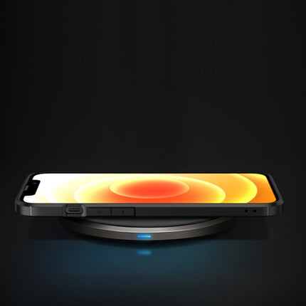 Pioneer Carbon Fiber Texture Shockproof TPU + PC Case For iPhone 13 Pro Max(Black)-garmade.com