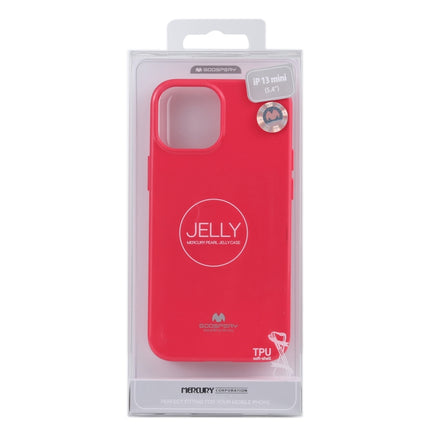 GOOSPERY JELLY Full Coverage Soft Case For iPhone 13 mini(Rose Red)-garmade.com