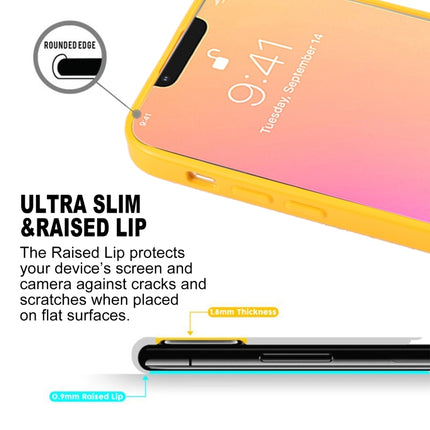 GOOSPERY JELLY Full Coverage Soft Case For iPhone 13 mini(Yellow)-garmade.com