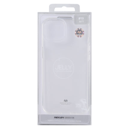 GOOSPERY JELLY Full Coverage Soft Case For iPhone 13(Transparent)-garmade.com