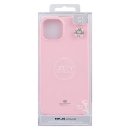 GOOSPERY JELLY Full Coverage Soft Case For iPhone 13(Pink)-garmade.com
