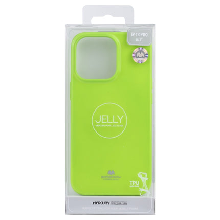 GOOSPERY JELLY Full Coverage Soft Case For iPhone 13 Pro(Green)-garmade.com