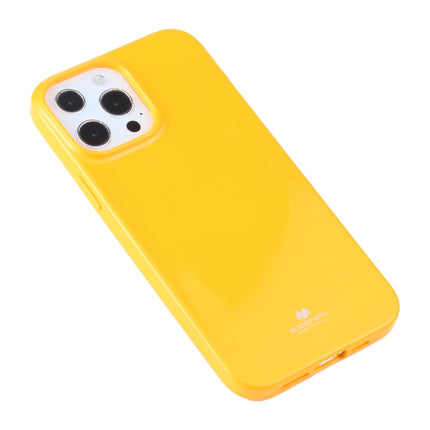 GOOSPERY JELLY Full Coverage Soft Case For iPhone 13 Pro(Yellow)-garmade.com