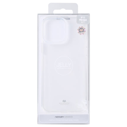 GOOSPERY JELLY Full Coverage Soft Case For iPhone 13 Pro Max(Transparent)-garmade.com