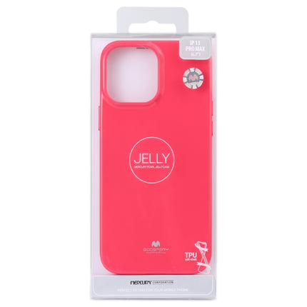 GOOSPERY JELLY Full Coverage Soft Case For iPhone 13 Pro Max(Rose Red)-garmade.com
