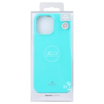 GOOSPERY JELLY Full Coverage Soft Case For iPhone 13 Pro Max(Mint Green)-garmade.com