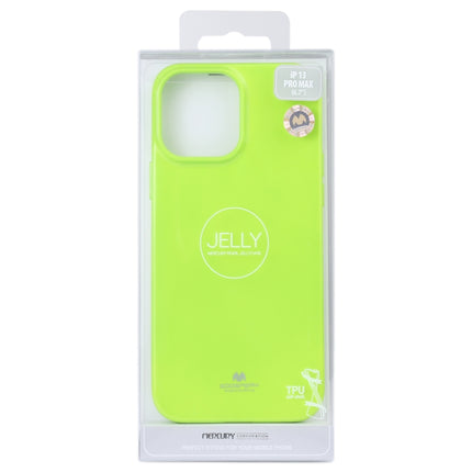 GOOSPERY JELLY Full Coverage Soft Case For iPhone 13 Pro Max(Green)-garmade.com