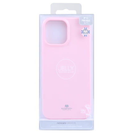 GOOSPERY JELLY Full Coverage Soft Case For iPhone 13 Pro Max(Pink)-garmade.com
