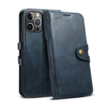 Calf Texture Buckle Horizontal Flip Leather Case with Holder & Card Slots & Wallet For iPhone 13 mini(Blue)-garmade.com