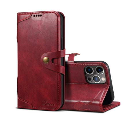 Calf Texture Buckle Horizontal Flip Leather Case with Holder & Card Slots & Wallet For iPhone 13 mini(Red)-garmade.com
