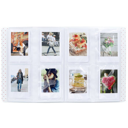 128 Pockets Photo Book Album Name Card Holder for Fujifilm Instax Mini 8 /7s /70 /25 /50s /90(Light Mint)-garmade.com