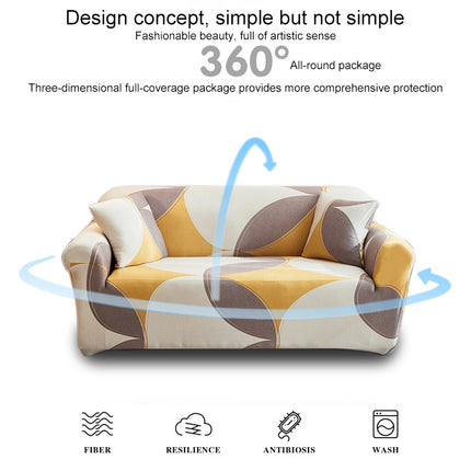 Double Seat Full Coverage Elastic Non-slip Sofa Cover(Beautiful)-garmade.com