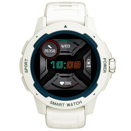 NORTH EDGE Mars 2 1.4 inch Full Touch Screen Outdoor Sports Bluetooth Smart Watch, Support Heart Rate / Sleep / Blood Pressure / Blood Oxygen Monitoring & Remote Control Camera & 7 Sports Modes(White)-garmade.com