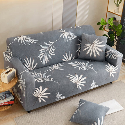 Double Seat Four Seasons Full Coverage Elastic Non-slip Sofa Cover(Flying All Over the Sky)-garmade.com