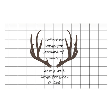 Household Cloth Dust-proof Cover for Television, Size:52 inch(Antlers)-garmade.com