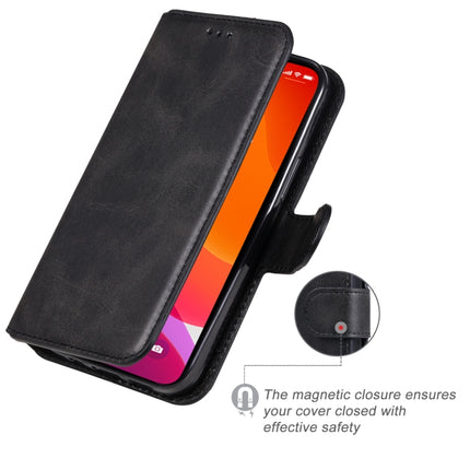 Classic Calf Texture PU + TPU Horizontal Flip Leather Case with Holder & Card Slots & Wallet For iPhone 13 mini(Black)-garmade.com