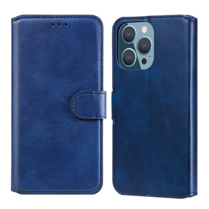 Classic Calf Texture PU + TPU Horizontal Flip Leather Case with Holder & Card Slots & Wallet For iPhone 13 Pro(Blue)-garmade.com