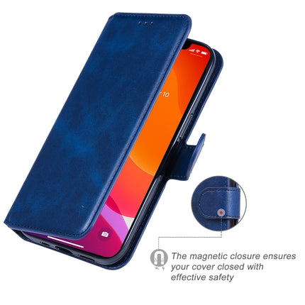 Classic Calf Texture PU + TPU Horizontal Flip Leather Case with Holder & Card Slots & Wallet For iPhone 13 Pro(Blue)-garmade.com