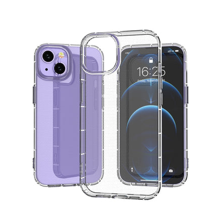 Airbag Four-Corner Full Coverage Shockproof TPU Case For iPhone 13(Transparent)-garmade.com