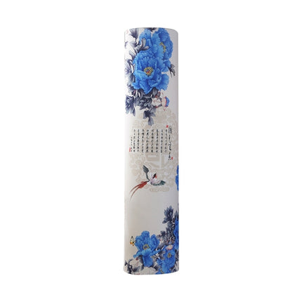 Elastic Cloth Cabinet Type Air Conditioner Dust Cover, Size:170 x 40cm(Peony)-garmade.com