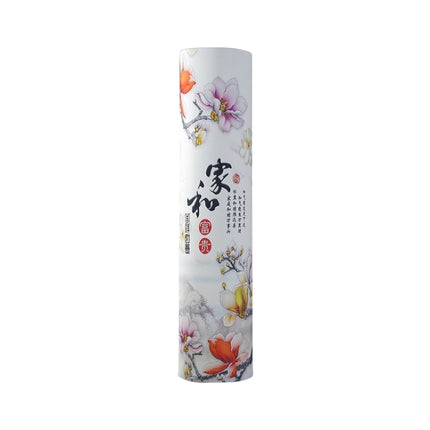 Elastic Cloth Cabinet Type Air Conditioner Dust Cover, Size:170 x 40cm(Begonia Flower)-garmade.com