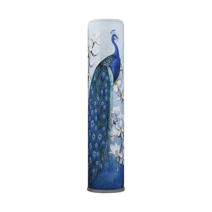 Elastic Cloth Cabinet Type Air Conditioner Dust Cover, Size:170 x 40cm(Blue Peacock)-garmade.com