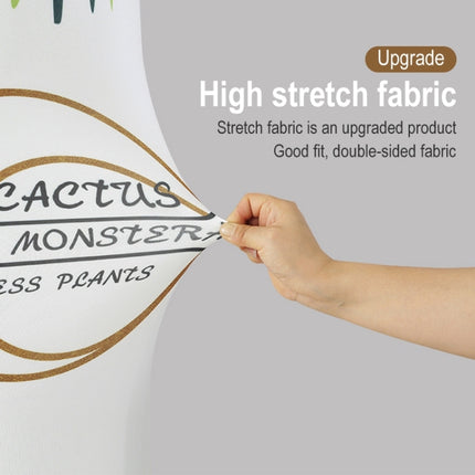 Elastic Cloth Cabinet Type Air Conditioner Dust Cover, Size:170 x 40cm(Luxury flamingo)-garmade.com