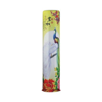 Elastic Cloth Cabinet Type Air Conditioner Dust Cover, Size:180 x 40cm(Green Peacock)-garmade.com