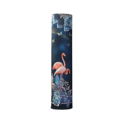 Elastic Cloth Cabinet Type Air Conditioner Dust Cover, Size:185 x 40cm(Luxury flamingo)-garmade.com