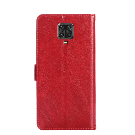 Zipper Bag PU + TPU Horizontal Flip Leather Case with Holder & Card Slot & Wallet & Lanyard For Xiaomi Redmi Note 9S(Red)-garmade.com