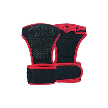 Sports Riding Gloves Silicone pull-up Exercise Gloves, Size:M(Regular Red)-garmade.com