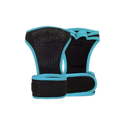 Sports Riding Gloves Silicone pull-up Exercise Gloves, Size:M(Regular Blue)-garmade.com