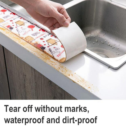 3 PCS Home Bathroom Sink Countertop Waterproof Absorbent Stickers(Baiyun)-garmade.com
