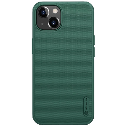 NILLKIN Super Frosted Shield Pro PC + TPU Protective Case For iPhone 13(Dark Green)-garmade.com