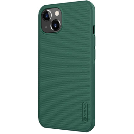 NILLKIN Super Frosted Shield Pro PC + TPU Protective Case For iPhone 13(Dark Green)-garmade.com