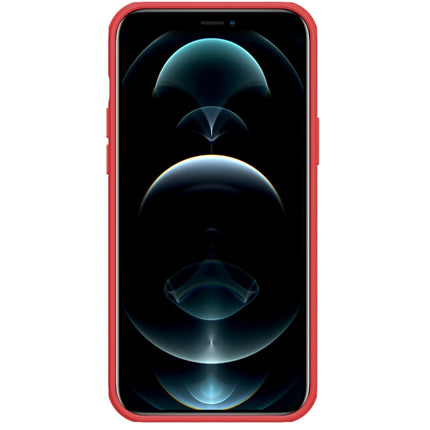 NILLKIN Super Frosted Shield Pro PC + TPU Protective Case For iPhone 13 Pro(Red)-garmade.com