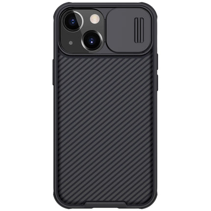 NILLKIN Black Mirror Pro Series Camshield Full Coverage Dust-proof Scratch Resistant Phone Case For iPhone 13(Black)-garmade.com