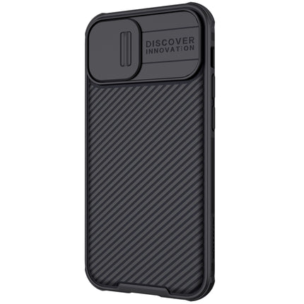 NILLKIN Black Mirror Pro Series Camshield Full Coverage Dust-proof Scratch Resistant Phone Case For iPhone 13(Black)-garmade.com